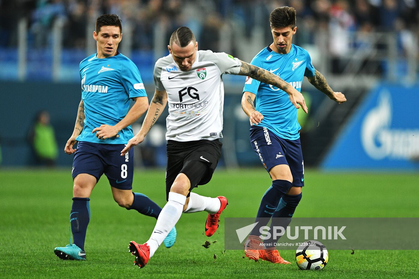 Russian Football Premier League. Zenit vs. Tosno