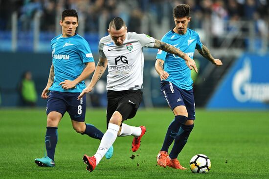 Russian Football Premier League. Zenit vs. Tosno