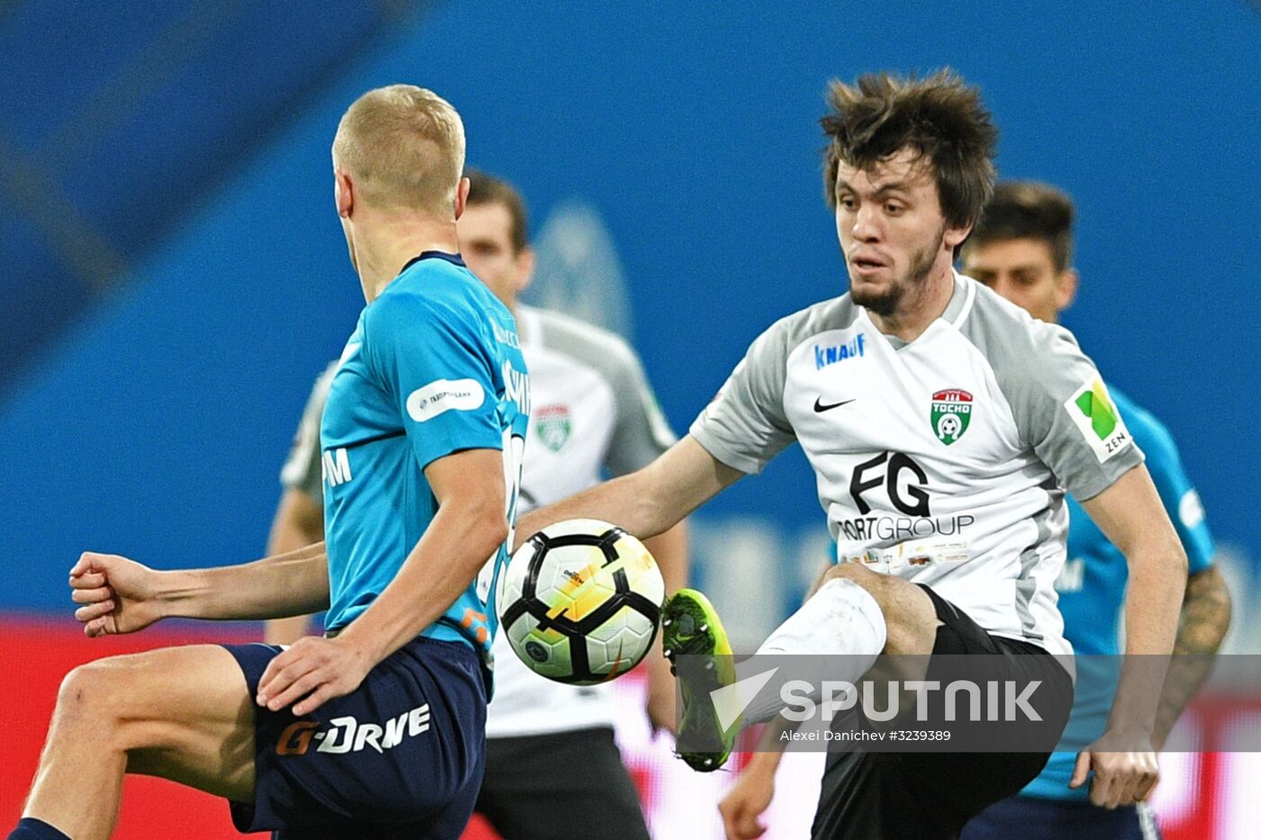 Russian Football Premier League. Zenit vs. Tosno
