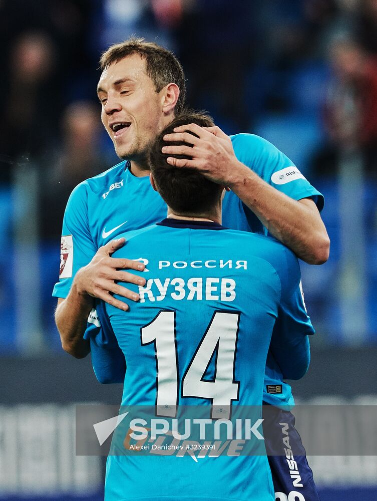 Russian Football Premier League. Zenit vs. Tosno