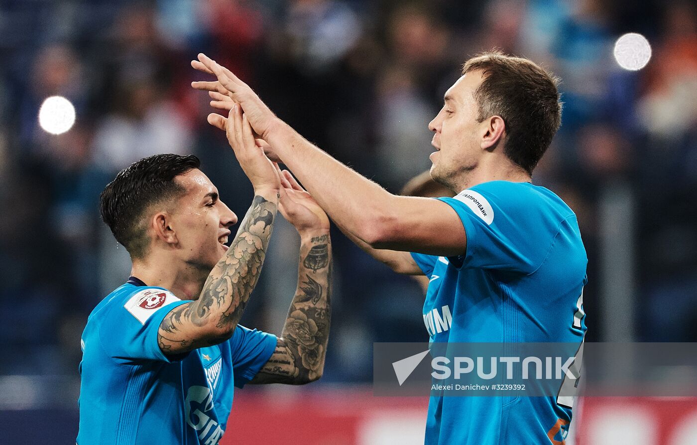 Russian Football Premier League. Zenit vs. Tosno