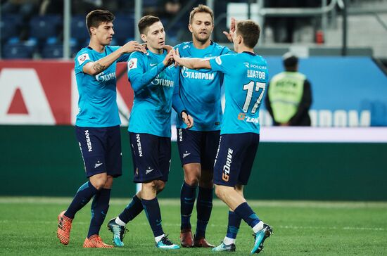 Russian Football Premier League. Zenit vs. Tosno