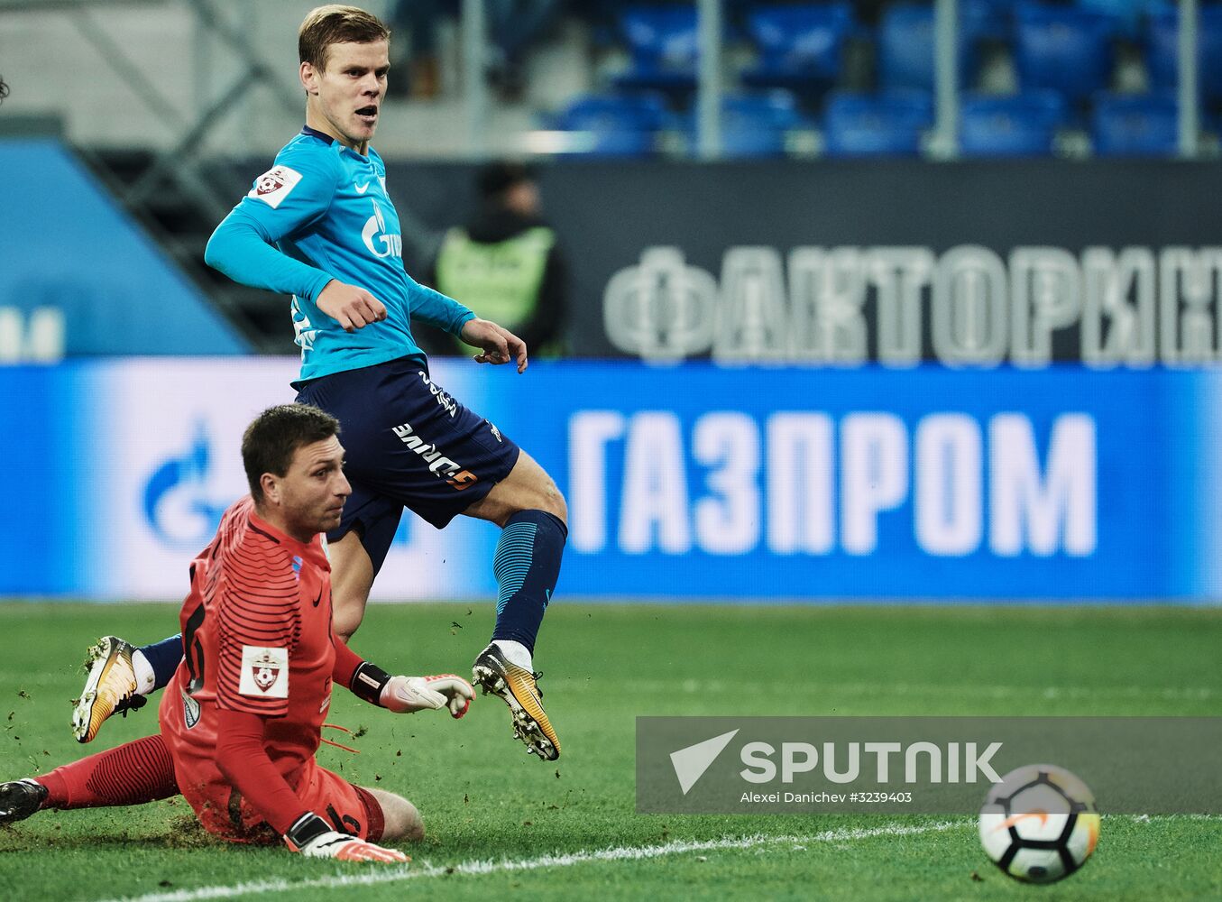 Russian Football Premier League. Zenit vs. Tosno