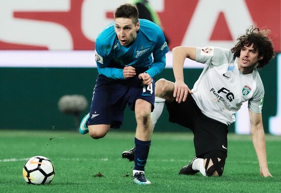 Russian Football Premier League. Zenit vs. Tosno