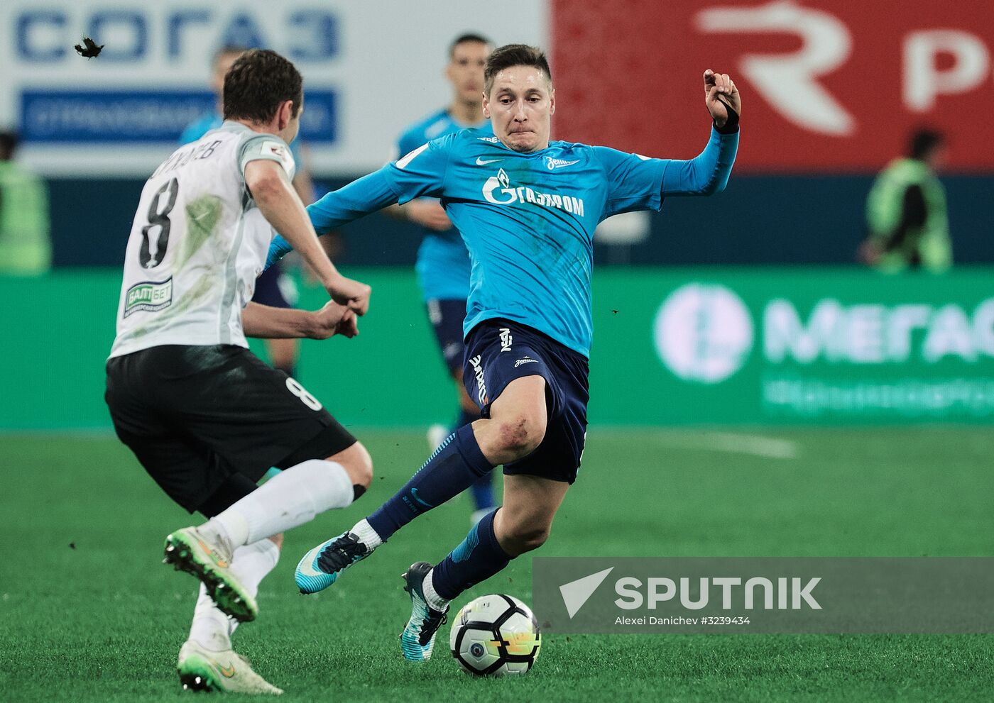 Russian Football Premier League. Zenit vs. Tosno