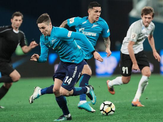 Russian Football Premier League. Zenit vs. Tosno