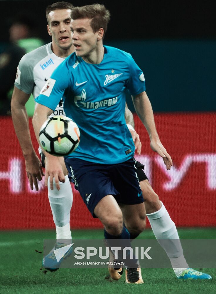 Russian Football Premier League. Zenit vs. Tosno