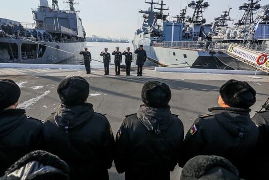 Hamagiri destroyer arrives in Vladivostok