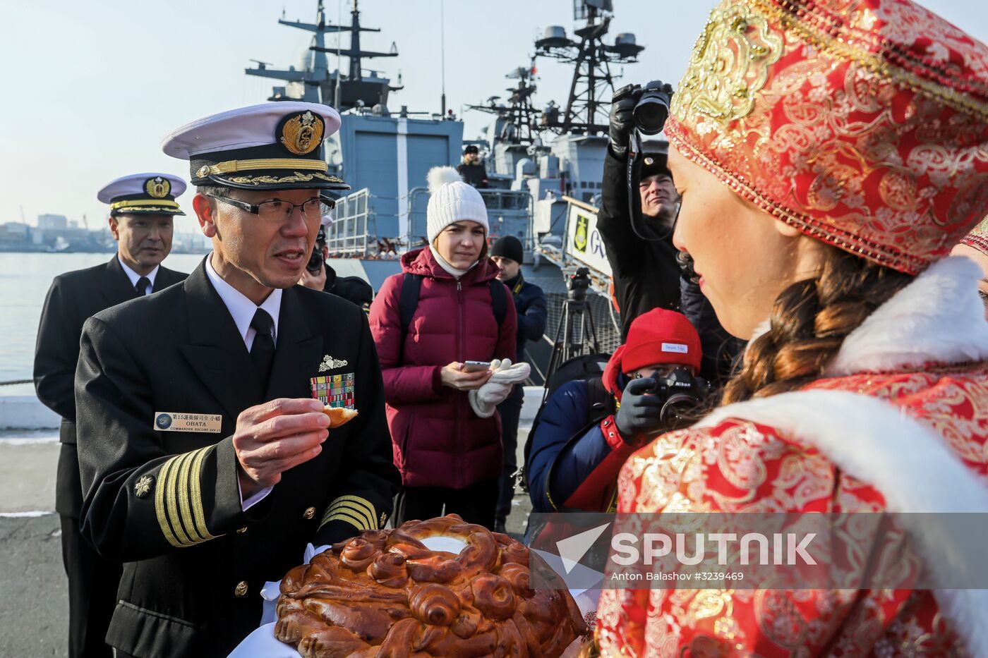 Hamagiri destroyer arrives in Vladivostok