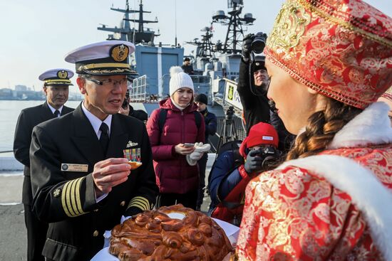 Hamagiri destroyer arrives in Vladivostok