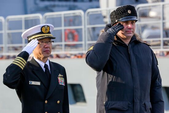 Hamagiri destroyer arrives in Vladivostok