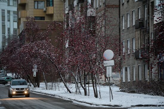 Winter in Novosibirsk