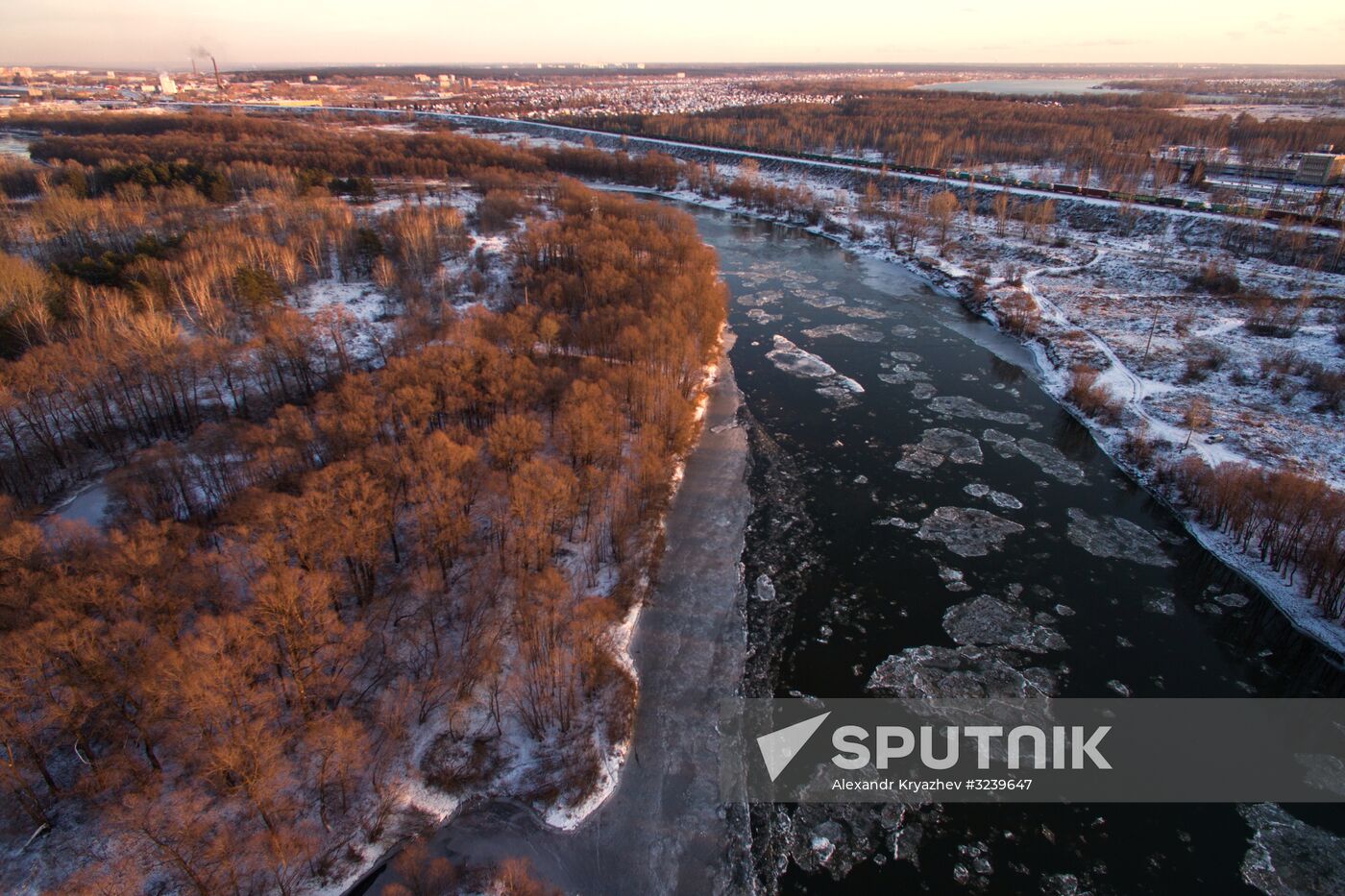 Winter in Novosibirsk