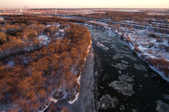 Winter in Novosibirsk
