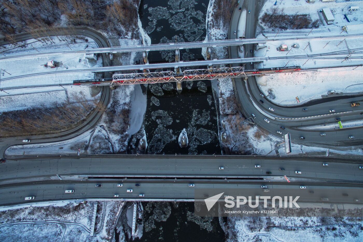 Winter in Novosibirsk