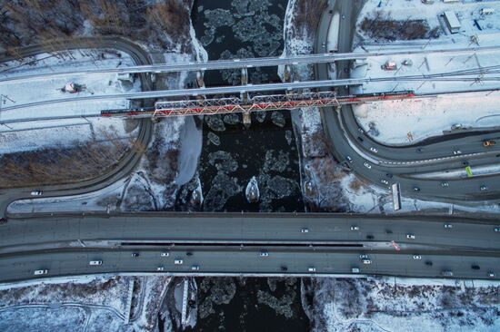 Winter in Novosibirsk