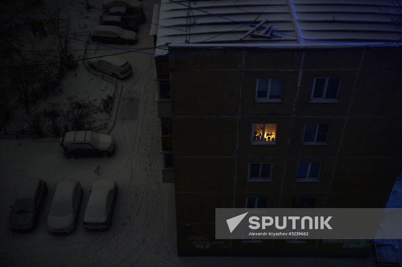 Winter in Novosibirsk