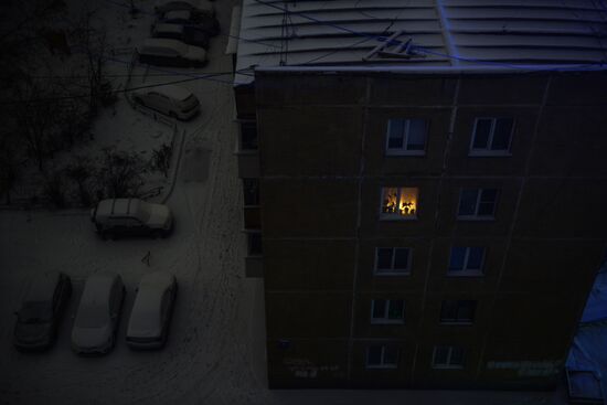 Winter in Novosibirsk