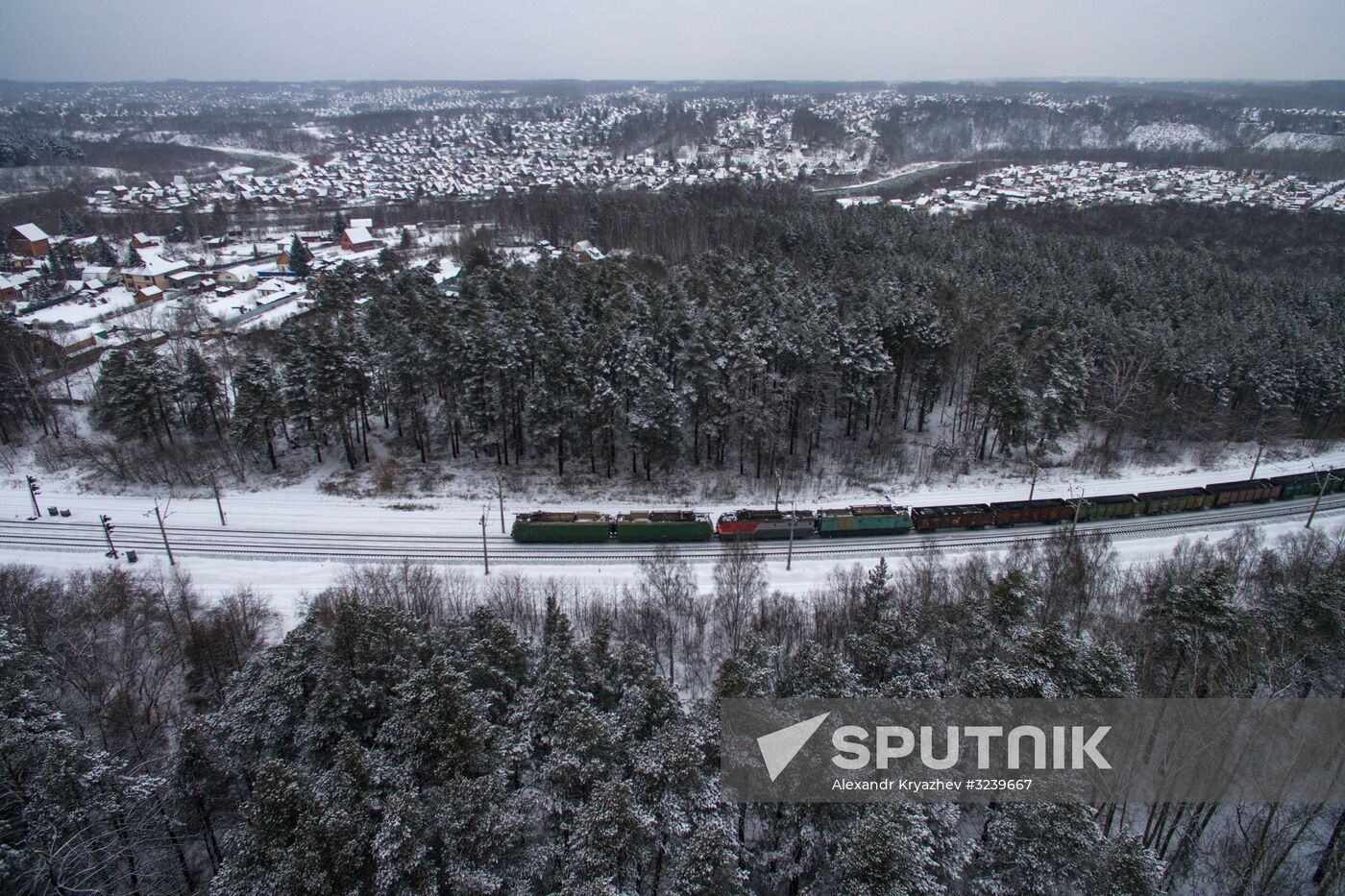 Winter in Novosibirsk