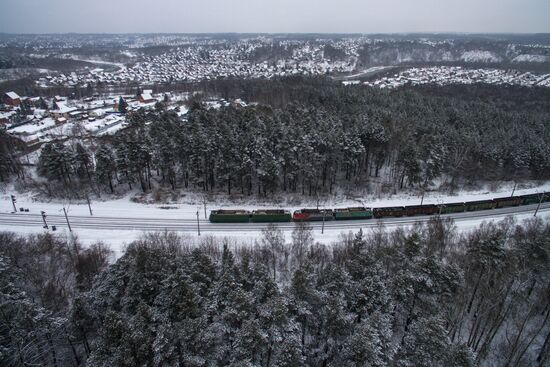 Winter in Novosibirsk