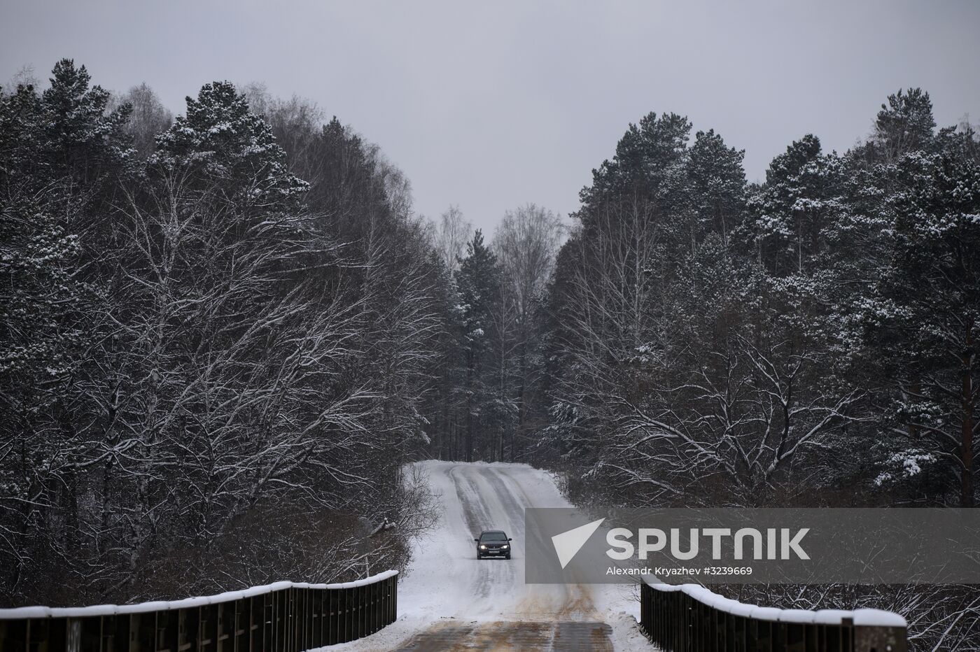 Winter in Novosibirsk