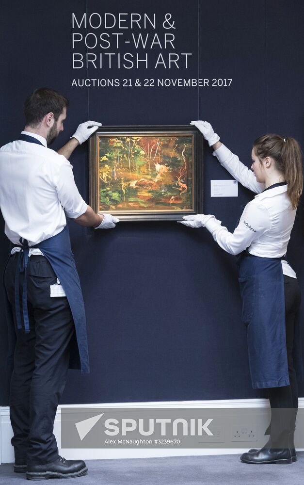 Winston Churchill's last picture put up for auction