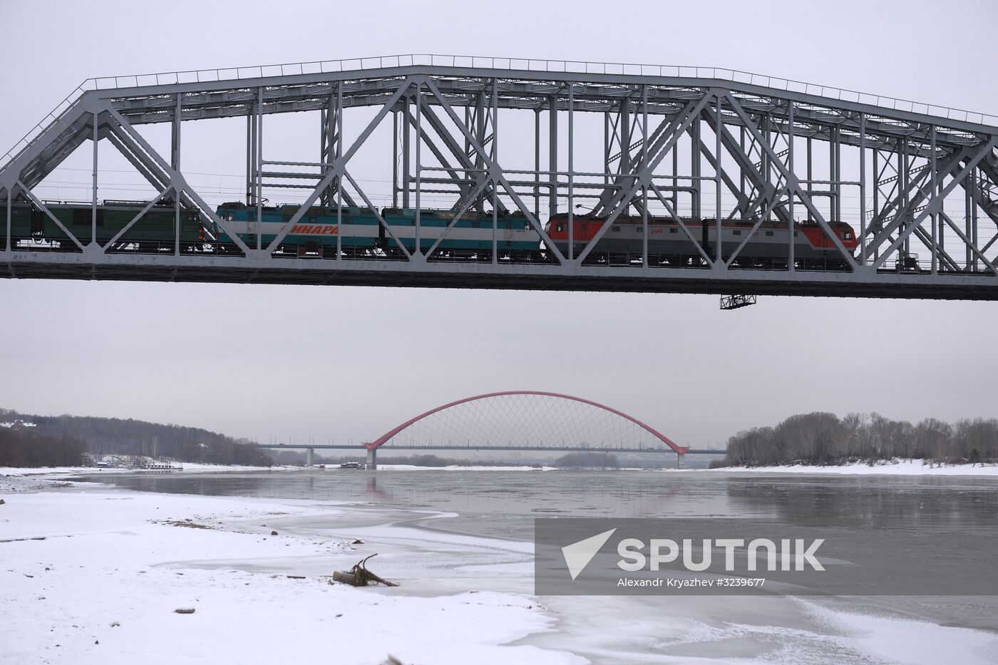Winter in Novosibirsk