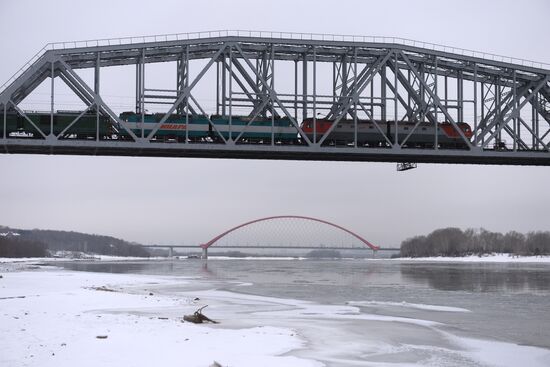 Winter in Novosibirsk