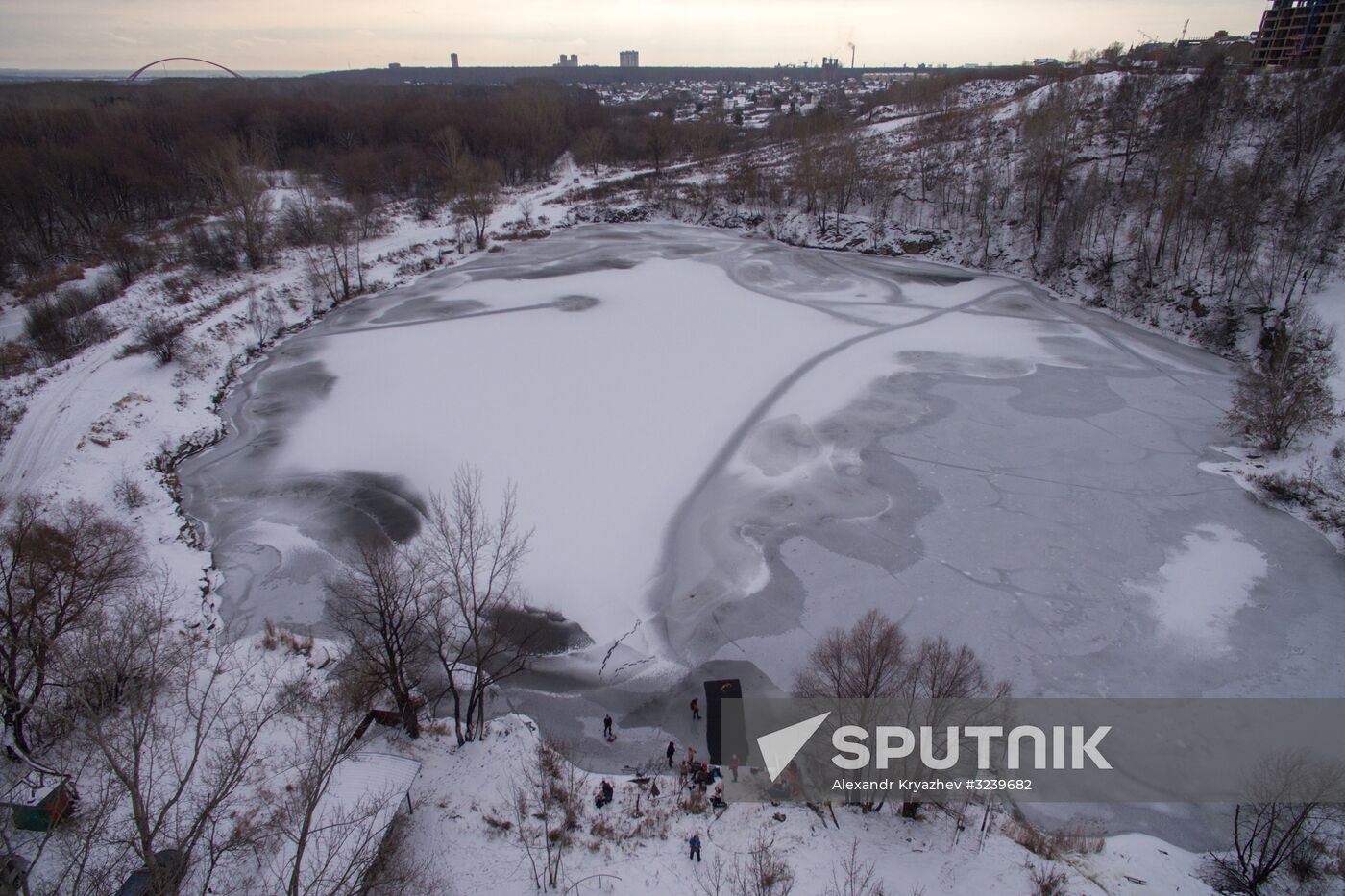 Winter in Novosibirsk