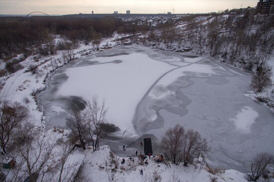 Winter in Novosibirsk