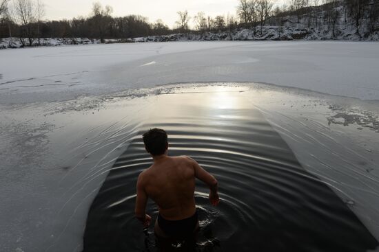 Winter in Novosibirsk