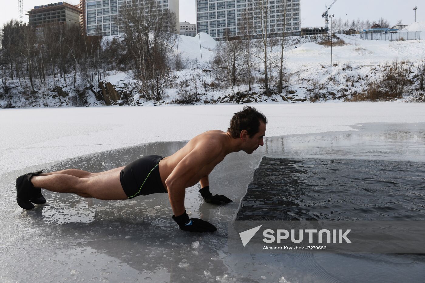Winter in Novosibirsk