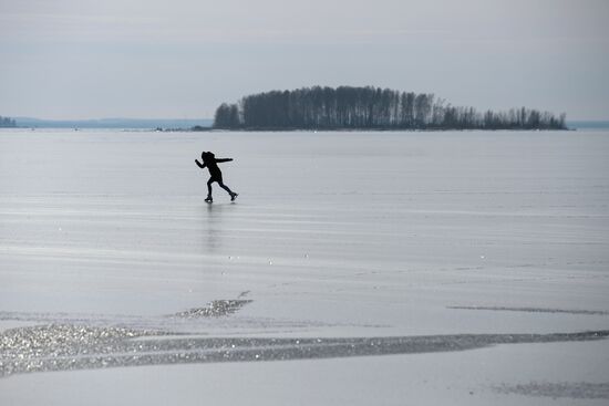 Winter in Novosibirsk