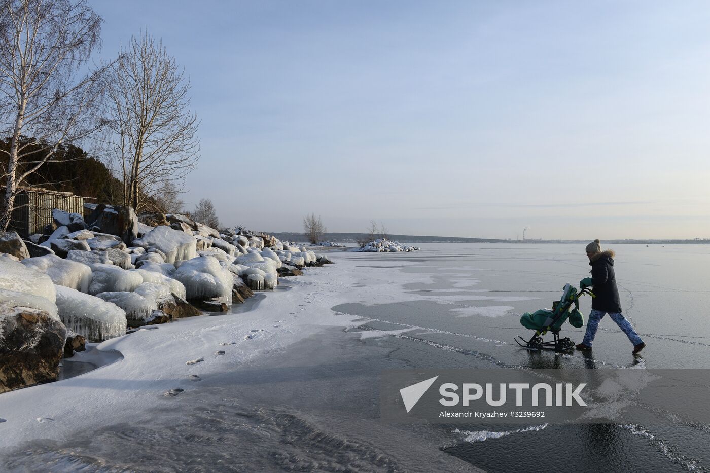 Winter in Novosibirsk