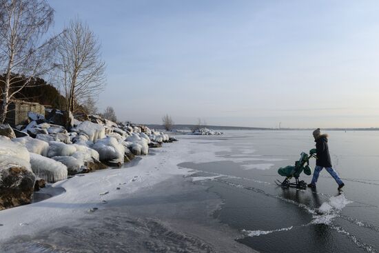 Winter in Novosibirsk