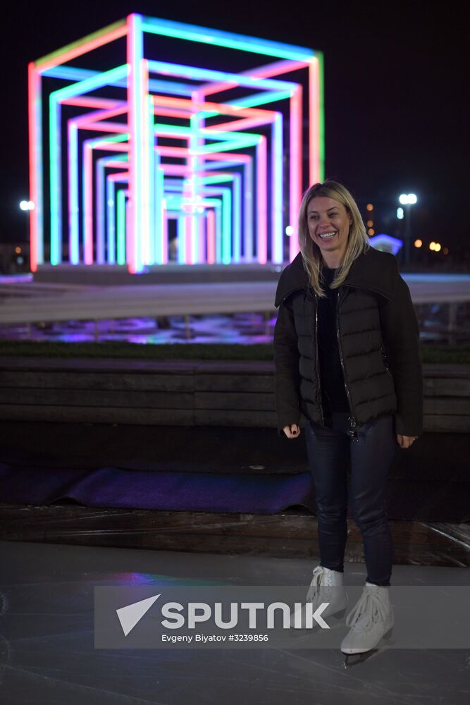 Creating stereo skating rink in Gorky Park