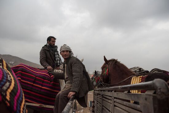 Buzkashi national game
