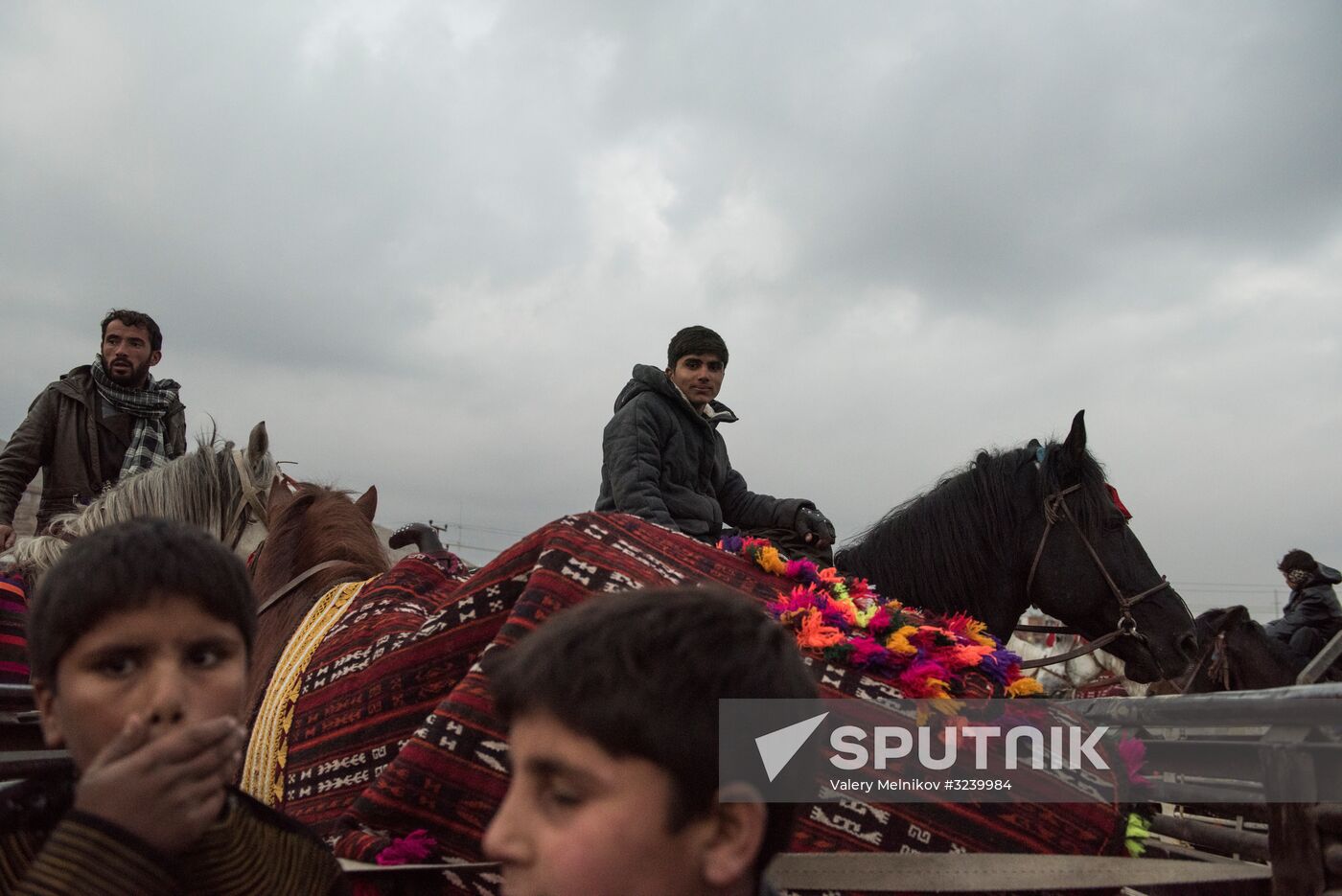 Buzkashi national game