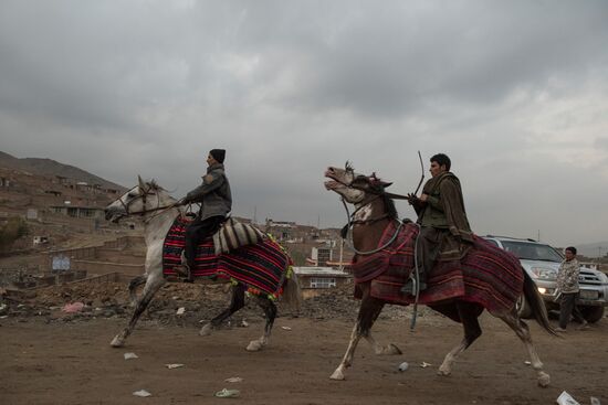 Buzkashi national game