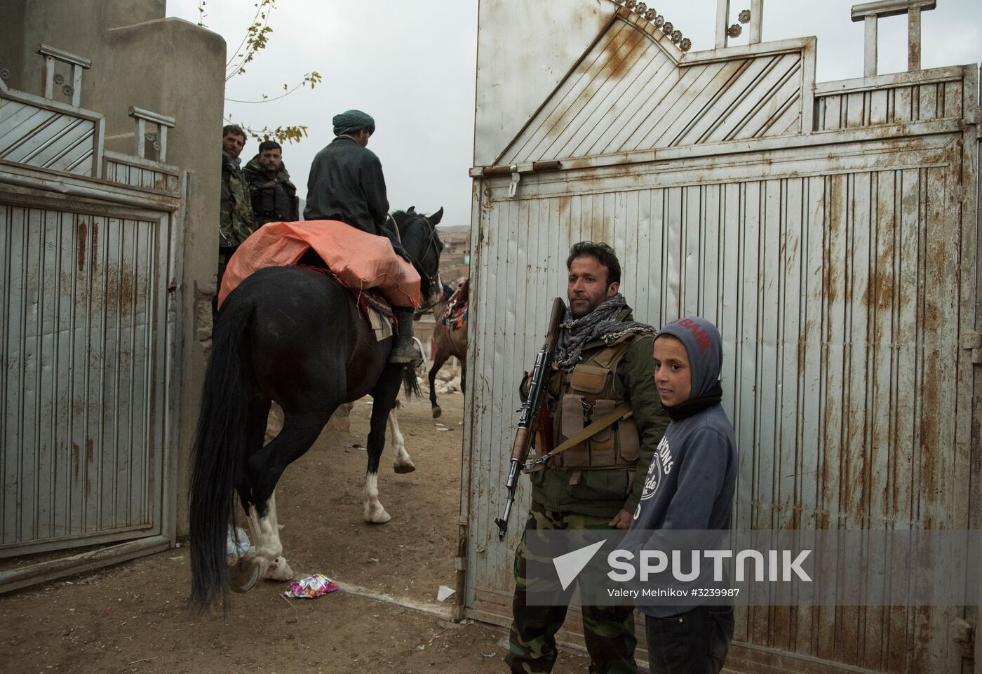 Buzkashi national game