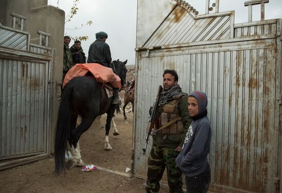 Buzkashi national game