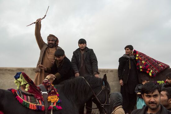 Buzkashi national game