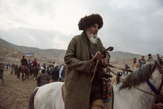 Buzkashi national game