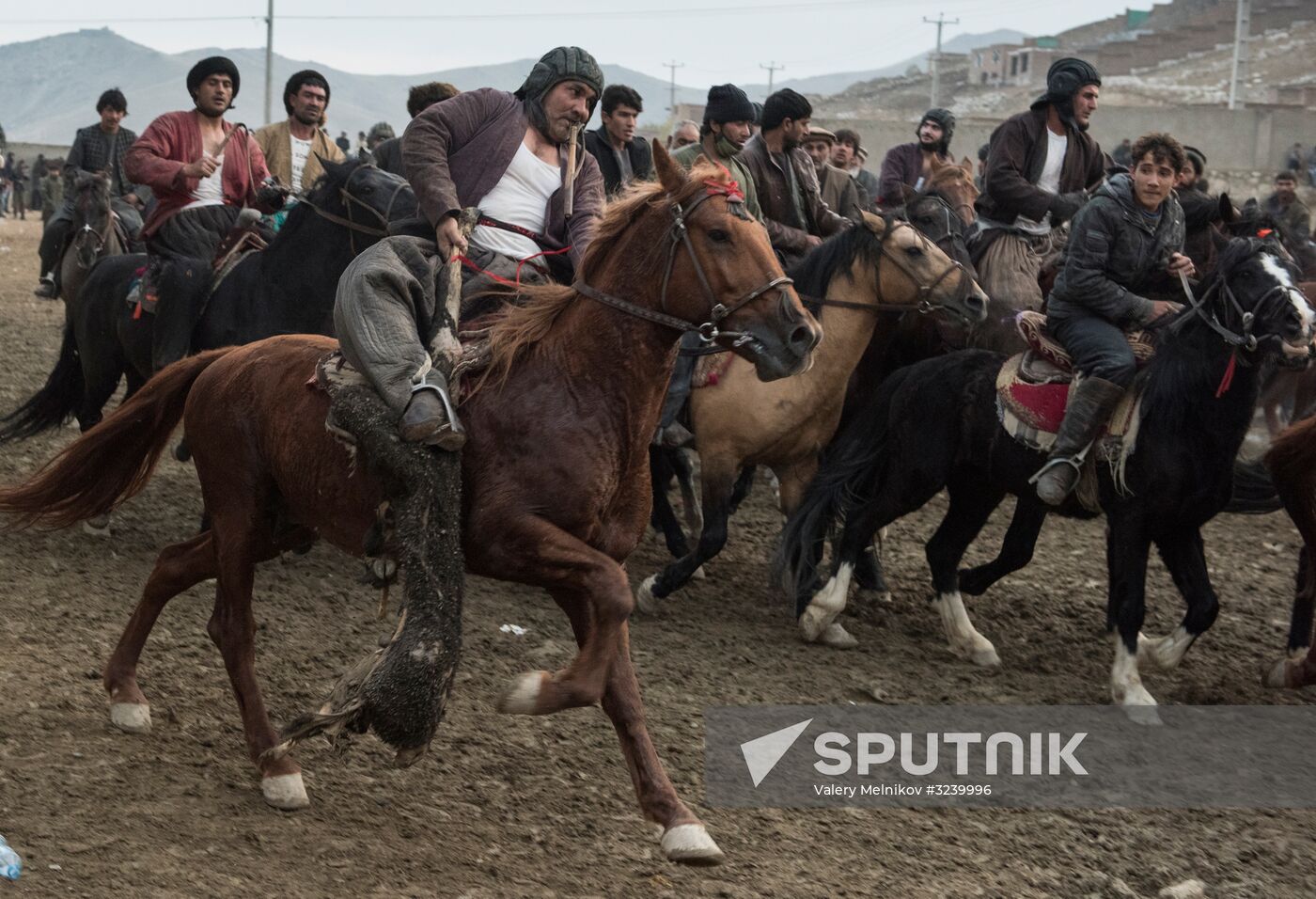 Buzkashi national game