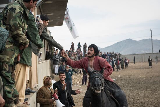 Buzkashi national game