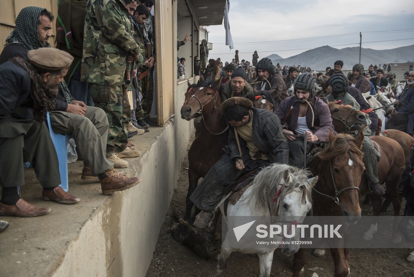 Buzkashi national game