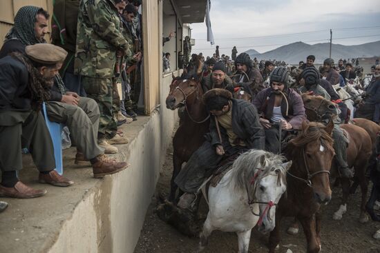 Buzkashi national game