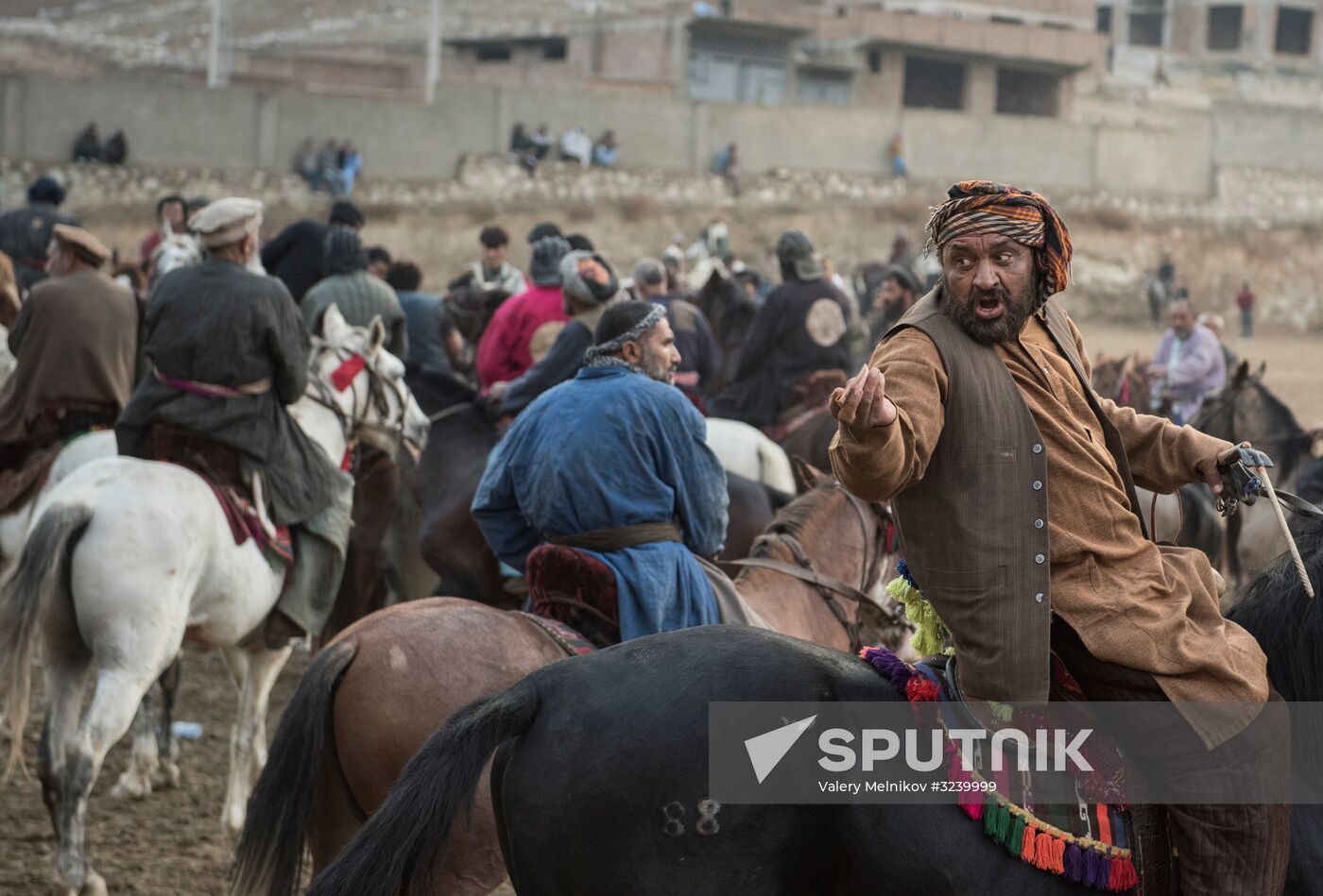 Buzkashi national game