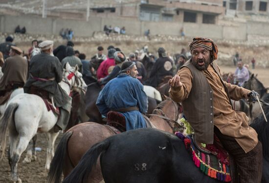 Buzkashi national game