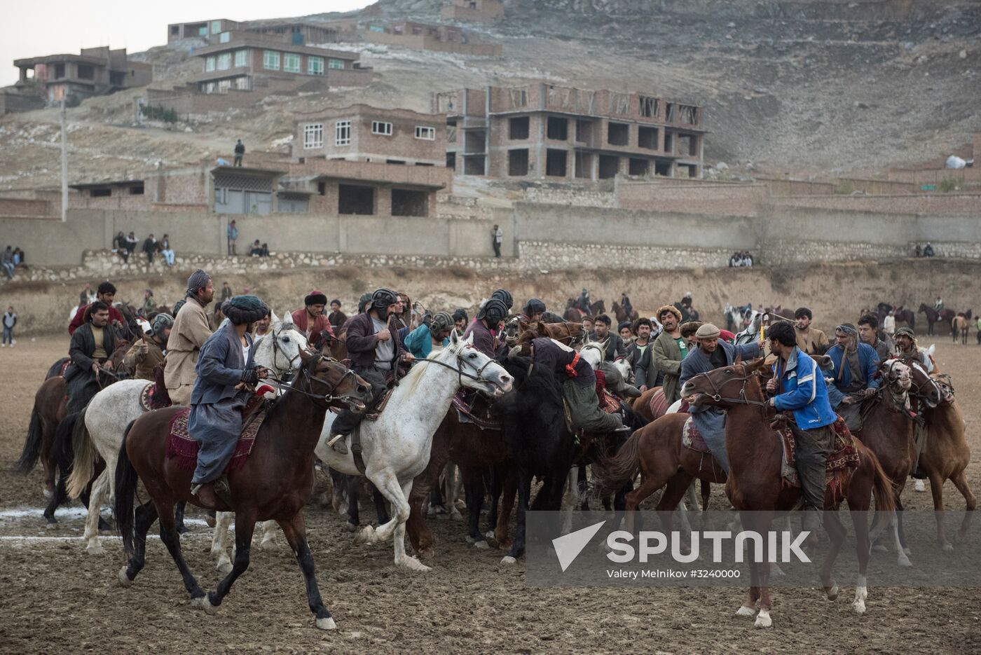 Buzkashi national game